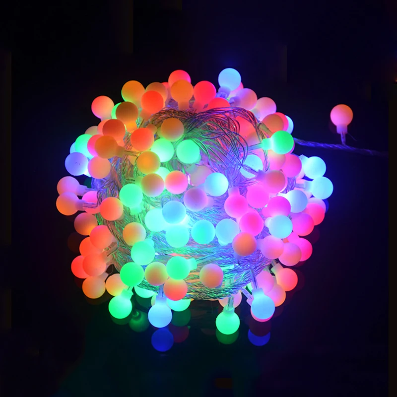 AC110V/220V 10M 100 LED Balls Globes Fairy String Light Waterproof Chirstmas Halloween holiday Festival Party String Garland 
AC110V/220V 10M 100 LED Balls Globes Fairy String Light Waterproof Chirstmas Halloween holiday Festival Party String Garland