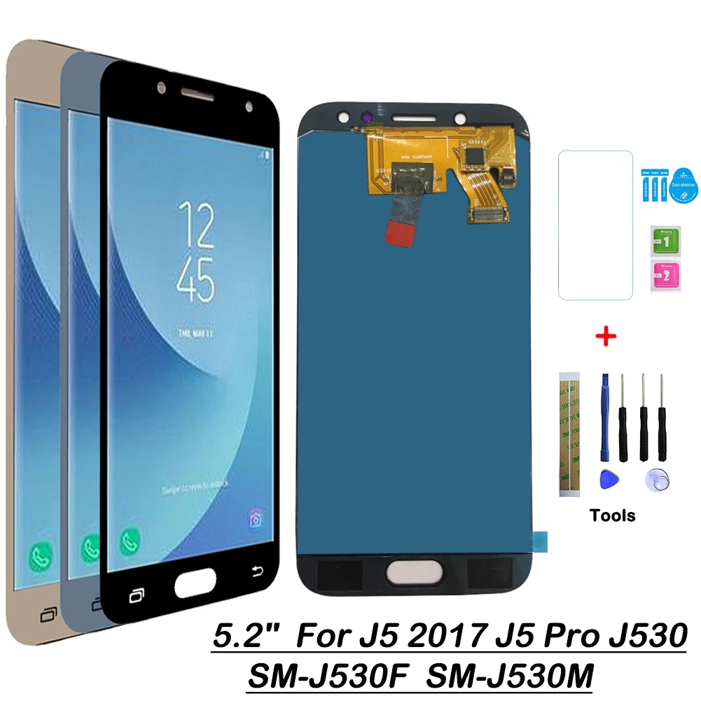 SZMUGUA For Samsung Galaxy J5 Pro 2017 J530 J530F Screen LCD Display TFT LCD J5 Pro LCD Touch Screen Digitizer SM-J530F
SZMUGUA For Samsung Galaxy J5 Pro 2017 J530 J530F Screen LCD Display TFT LCD J5 Pro LCD Touch Screen Digitizer SM-J530F