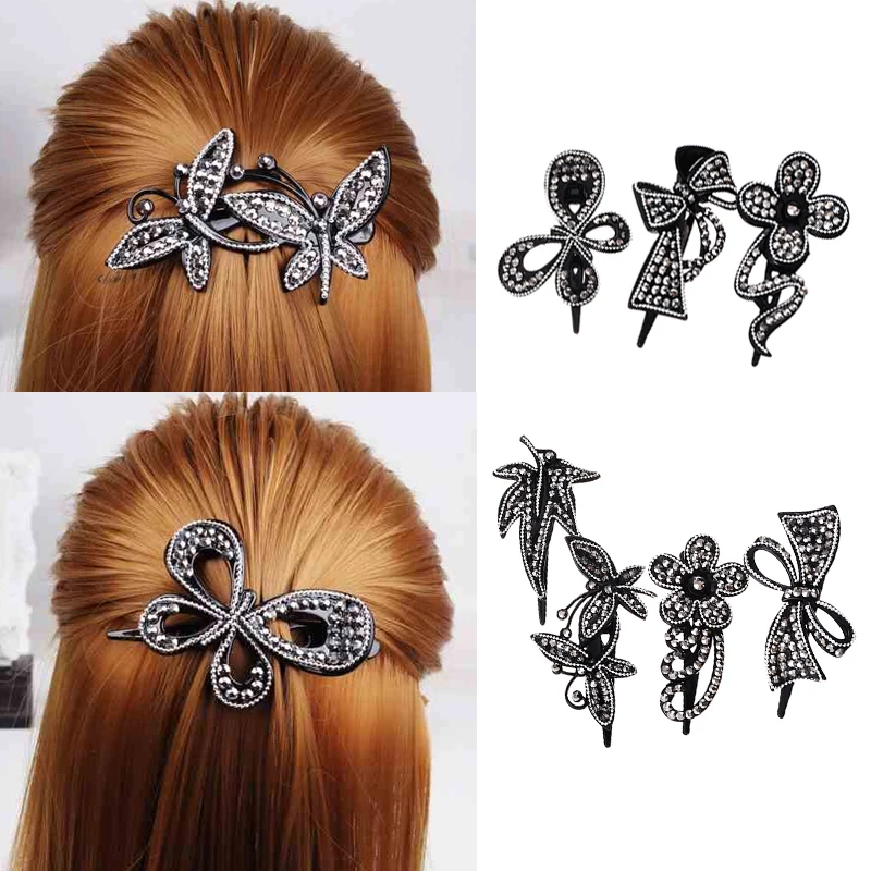 M MISM Women Rhinestone Love Hair Clips Flower Bowknot Bow Leaf Big Hairgrips Vintage Elegant Shining Hair Clamp Accessories
M MISM Women Rhinestone Love Hair Clips Flower Bowknot Bow Leaf Big Hairgrips Vintage Elegant Shining Hair Clamp Accessories