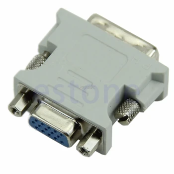 High Quality VGA 15 Pin PC Laptop Female 24+1 pin to DVI-D Male Adapter Converter LCD Whosale&Dropship
High Quality VGA 15 Pin PC Laptop Female 24+1 pin to DVI-D Male Adapter Converter LCD Whosale&Dropship