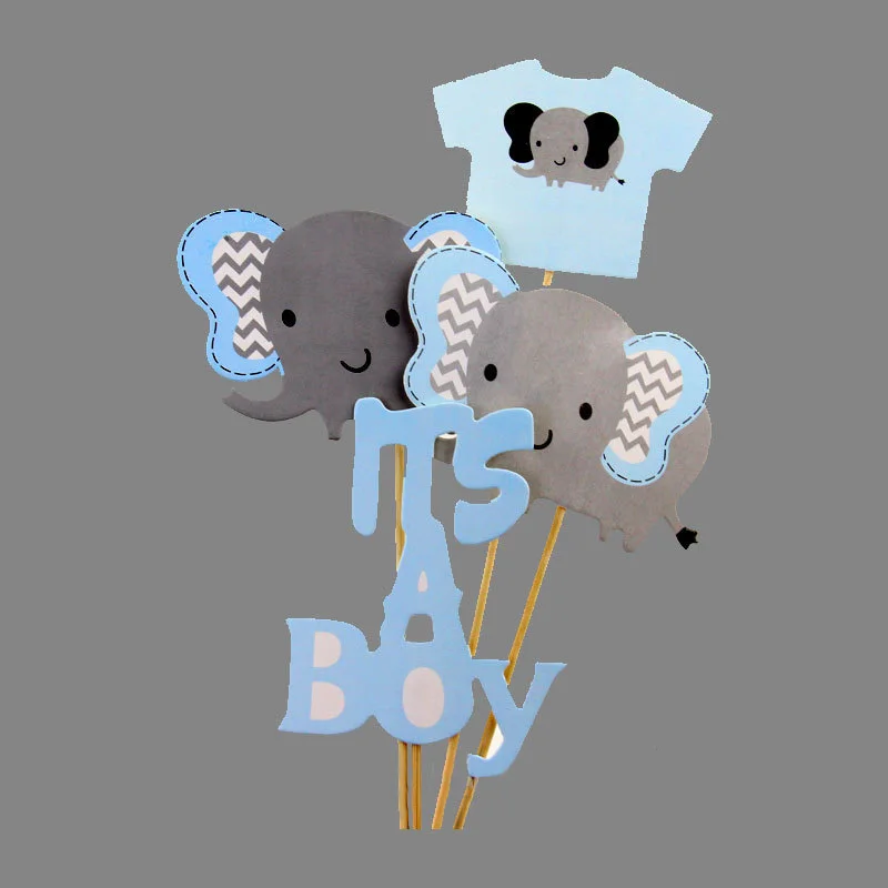 It's a Boy/Girl Cupcake Topper Pink Blue Elephant Happy Birthday Cake Topper For Gender Reveal Baby Shower Party Cake Decoration
It's a Boy/Girl Cupcake Topper Pink Blue Elephant Happy Birthday Cake Topper For Gender Reveal Baby Shower Party Cake Decoration