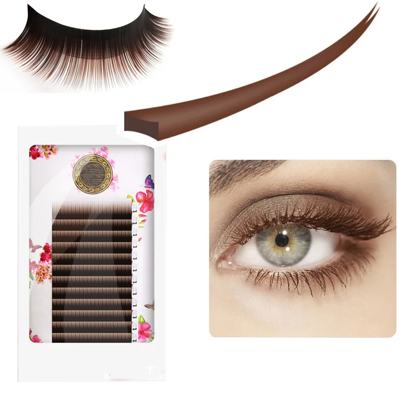 NEW Double-tip split caramel colour Eyelash C curl 1 trays high-quality mink eyelash extension individual eyelashes
NEW Double-tip split caramel colour Eyelash C curl 1 trays high-quality mink eyelash extension individual eyelashes