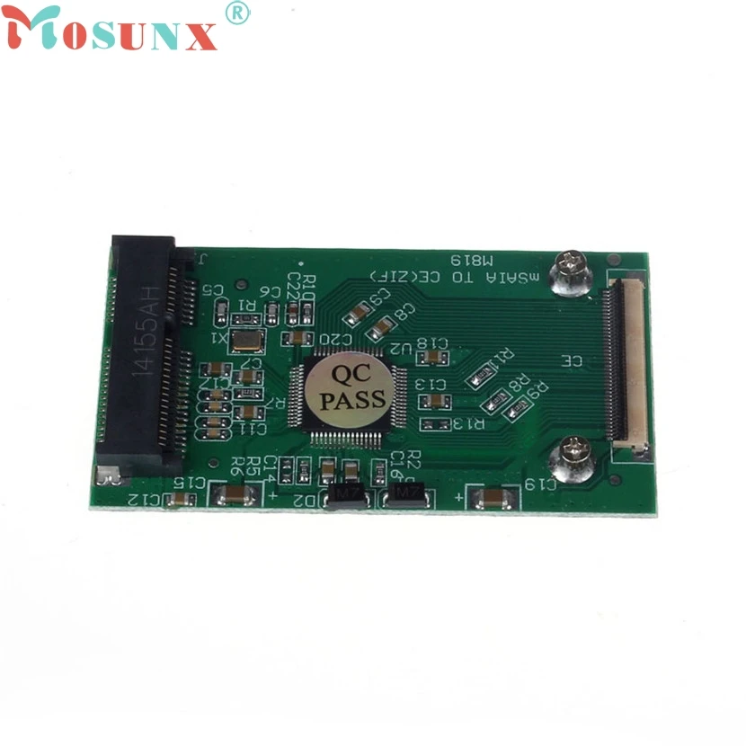 Hot Brand Mecall Tech 1PC New Mini mSATA PCI-E SSD To 40pin ZIF CE Cable Adapter Card Hot
Hot Brand Mecall Tech 1PC New Mini mSATA PCI-E SSD To 40pin ZIF CE Cable Adapter Card Hot
