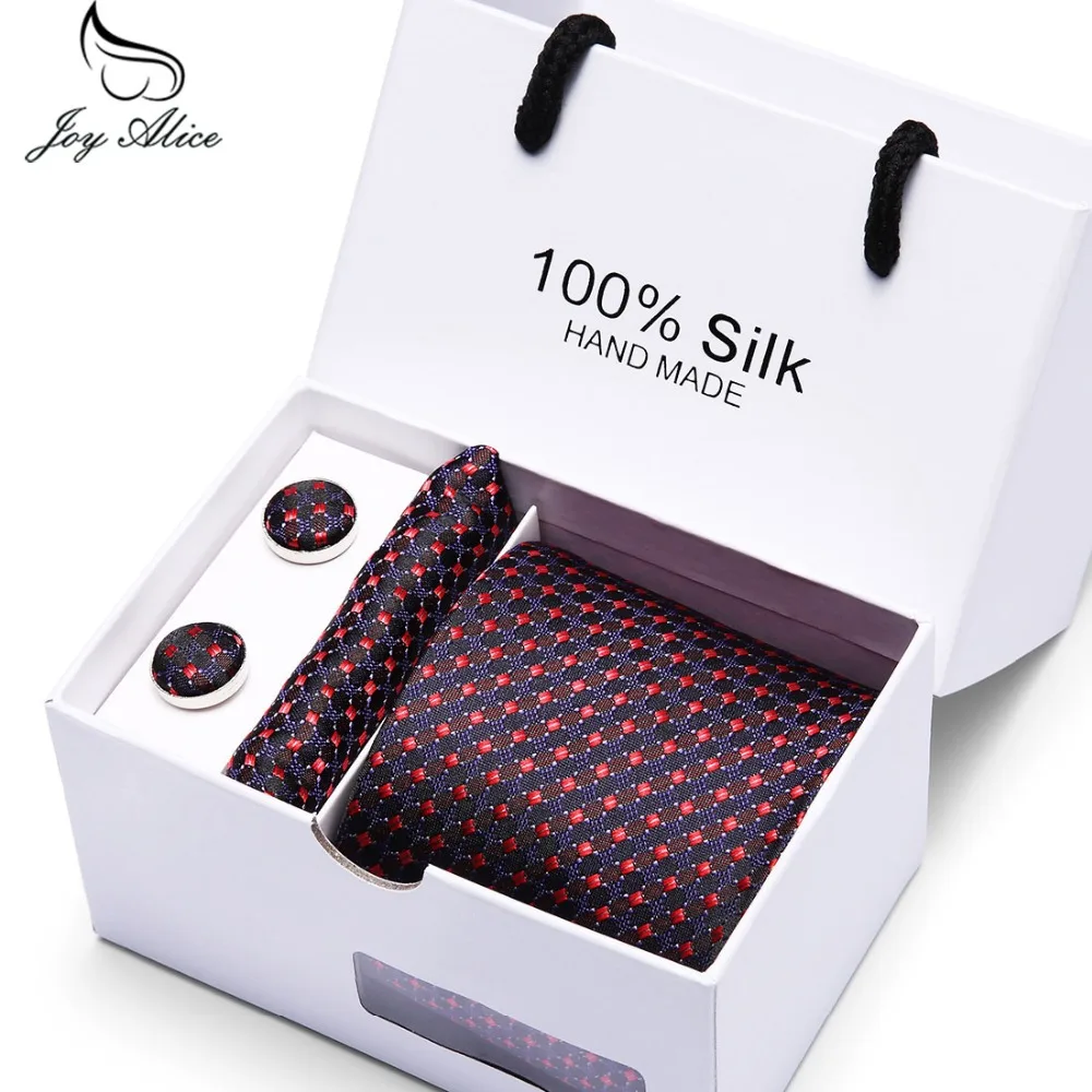 Joy alice Dos homens tie set men's ties 8cm new high-quality gravatas striped neckties gift box packing ties for men
Joy alice Dos homens tie set men's ties 8cm new high-quality gravatas striped neckties gift box packing ties for men
