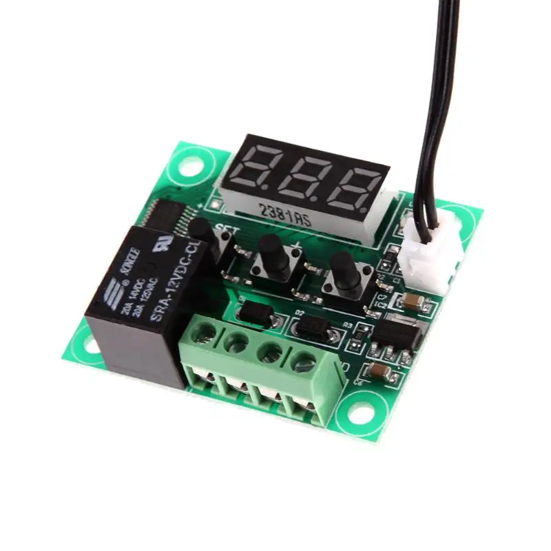 -50-110 C LED Digital Thermostat Temperature Control Thermometer Thermo Controller Switch Module DC 12V Waterproof with sensor
-50-110 C LED Digital Thermostat Temperature Control Thermometer Thermo Controller Switch Module DC 12V Waterproof with sensor
