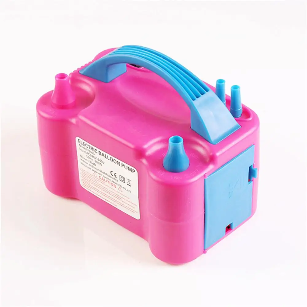 Portable Electric Balloon Inflator Pump Eu/US Plug Double Hole Nozzle Air Compressor Inflatable Electric Balloon Pump Air Blower
Portable Electric Balloon Inflator Pump Eu/US Plug Double Hole Nozzle Air Compressor Inflatable Electric Balloon Pump Air Blower