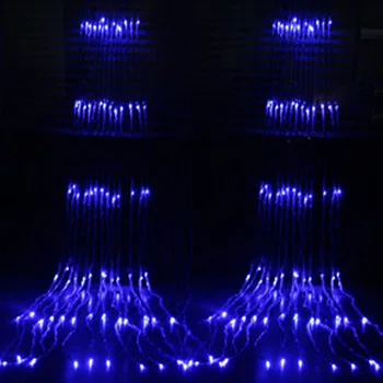 3x3M 320leds 8 modes EU Waterfall Curtain Icicle LED String Light Christmas Wedding Party Background garden Decoration lights
3x3M 320leds 8 modes EU Waterfall Curtain Icicle LED String Light Christmas Wedding Party Background garden Decoration lights