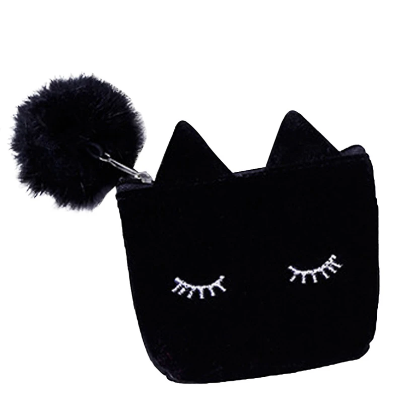 Aelicy Women Cute Cat Purse Portable Fluff Corduroy Zipper Ladies Small Wallet Clutch Pouch Storage Bag for Coin
Aelicy Women Cute Cat Purse Portable Fluff Corduroy Zipper Ladies Small Wallet Clutch Pouch Storage Bag for Coin