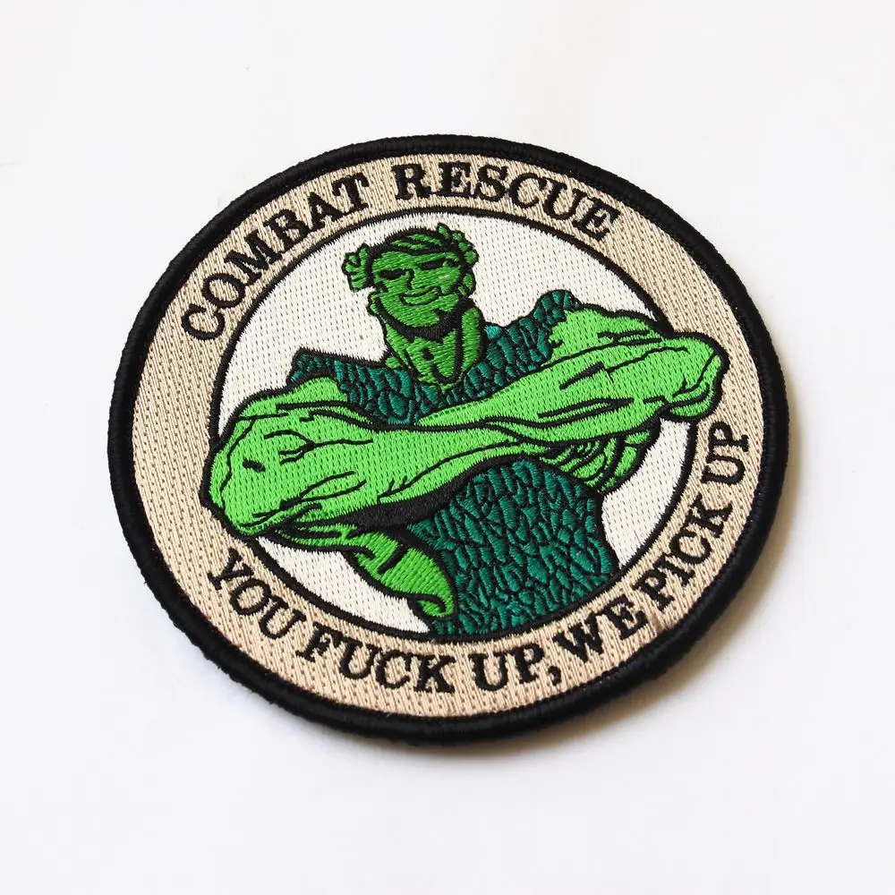 TSNK Military Enthusiasts Embroidery Patch Army Tactical Boost Morale Badge " We Pick UP/PJ/Combat Rescue" Armlet/Shoulder Patch
TSNK Military Enthusiasts Embroidery Patch Army Tactical Boost Morale Badge " We Pick UP/PJ/Combat Rescue" Armlet/Shoulder Patch