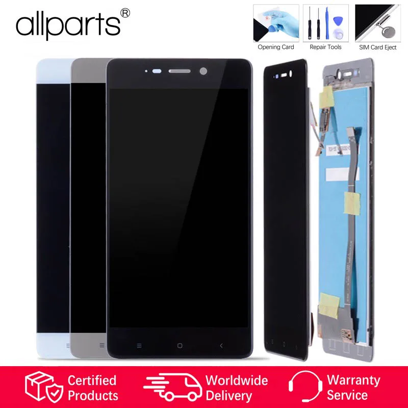 5.0" 1280x720 Original Display For XIAOMI Redmi 4 LCD Touch Screen Replacement for Redmi 4 Display Black White Gold Replace
5.0" 1280x720 Original Display For XIAOMI Redmi 4 LCD Touch Screen Replacement for Redmi 4 Display Black White Gold Replace