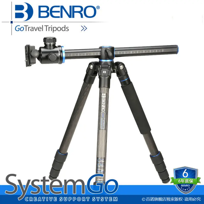 Benro GC268TB2 Carbon Fiber Monopod Tripod For Camera With B2 Ballhead 4 Section Max Loading 16kg
Benro GC268TB2 Carbon Fiber Monopod Tripod For Camera With B2 Ballhead 4 Section Max Loading 16kg