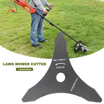 

3T Manganese Steel Mower Weed Grass Trimmer Brush Cutter Blade Lawn Machine Two Sizes