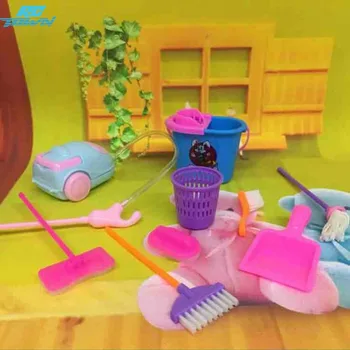 RCtown 9Pcs Simulation Home Cleaning Tools Playset Mini Floor Broom Mop Dust Collector Toy for Kids Pretend Play zk30
RCtown 9Pcs Simulation Home Cleaning Tools Playset Mini Floor Broom Mop Dust Collector Toy for Kids Pretend Play zk30