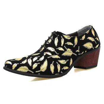 British Fashion Men Dress Leather Shoes High Heels Oxford Shoes Brand Design Business Wedding Party Banquets Prom Shoes Groom 2a
British Fashion Men Dress Leather Shoes High Heels Oxford Shoes Brand Design Business Wedding Party Banquets Prom Shoes Groom 2a