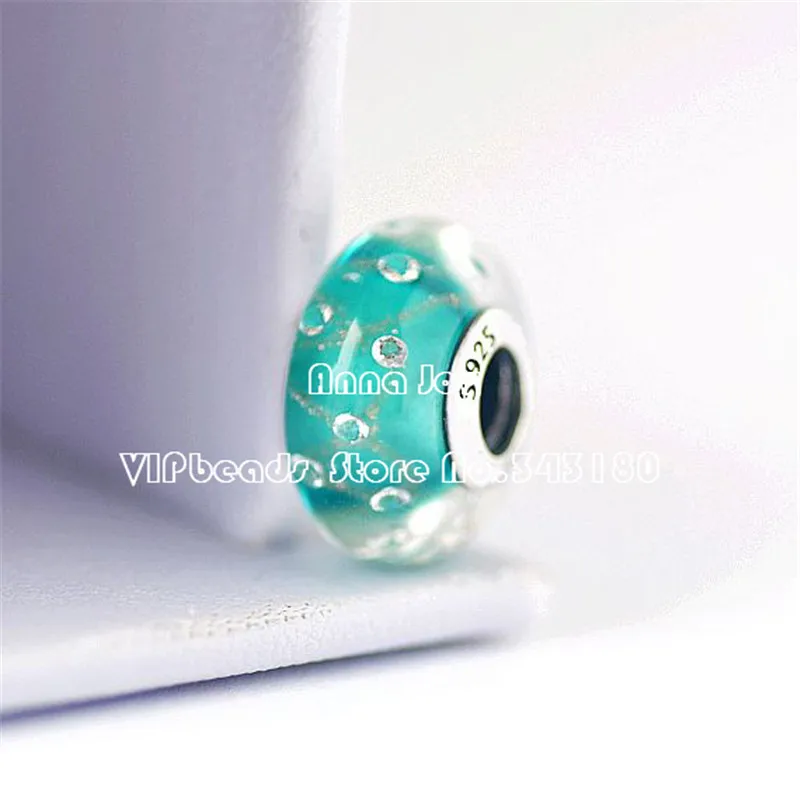 2pcs NEW 925 Sterling Silver Mint Glitter Bubbles Murano Glass charm Beads Fit European Style Jewelry Bracelets & Necklace ZS344
2pcs NEW 925 Sterling Silver Mint Glitter Bubbles Murano Glass charm Beads Fit European Style Jewelry Bracelets & Necklace ZS344