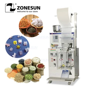 ZONESUN Automatic 2-50G Dry And Massive Power Filling Hardware Nut Automatic Powder Tea Surge Sealing Packing Racking Machine
ZONESUN Automatic 2-50G Dry And Massive Power Filling Hardware Nut Automatic Powder Tea Surge Sealing Packing Racking Machine