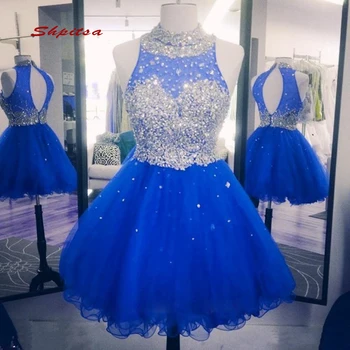 Royal Blue Short Homecoming Dresses Luxury Crystals Mini Women Plus Size 8th Grade Prom Cocktail Semi Formal Graduation Dress
Royal Blue Short Homecoming Dresses Luxury Crystals Mini Women Plus Size 8th Grade Prom Cocktail Semi Formal Graduation Dress