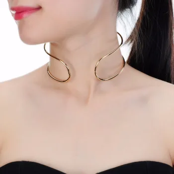 2 Colors Vintage Punk Gold Silver Chain Choker Hollow Statement Necklace Jewelry
2 Colors Vintage Punk Gold Silver Chain Choker Hollow Statement Necklace Jewelry
