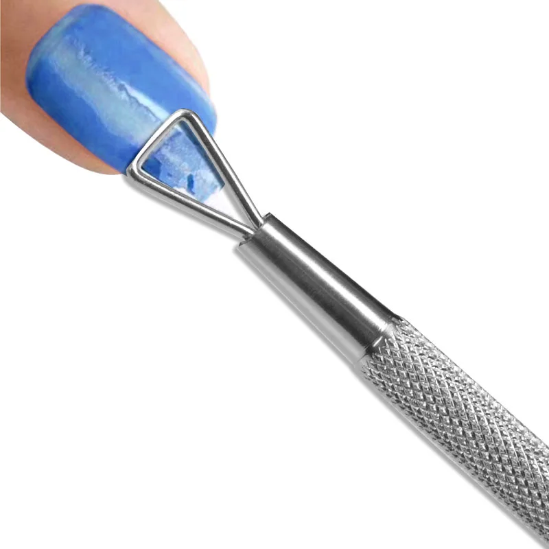 LCJ 1pcs Triangle Head Nail Gel Polish Remover Tool Stainless Steel Stick Rod Cuticle Pusher Lacquer Cleaner Nail Art Care Tool
LCJ 1pcs Triangle Head Nail Gel Polish Remover Tool Stainless Steel Stick Rod Cuticle Pusher Lacquer Cleaner Nail Art Care Tool