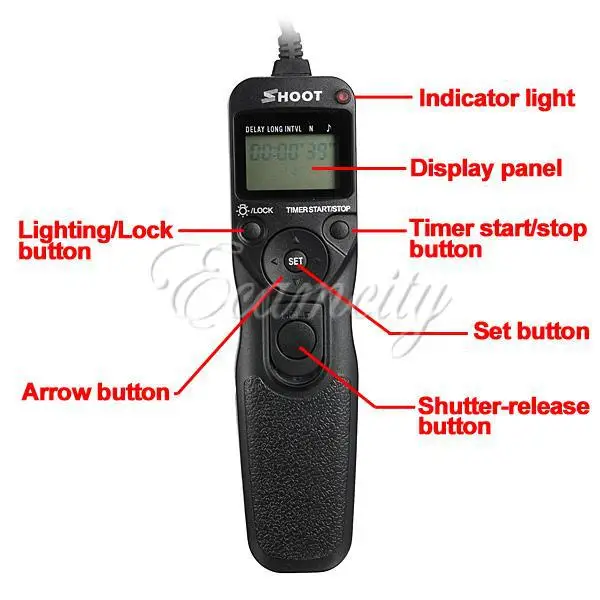 DMW-RS1 Timer Remote Shutter Release Control For Panas0nic Lumix DMC- FZ20 FZ30 FZ50 LC1
DMW-RS1 Timer Remote Shutter Release Control For Panas0nic Lumix DMC- FZ20 FZ30 FZ50 LC1