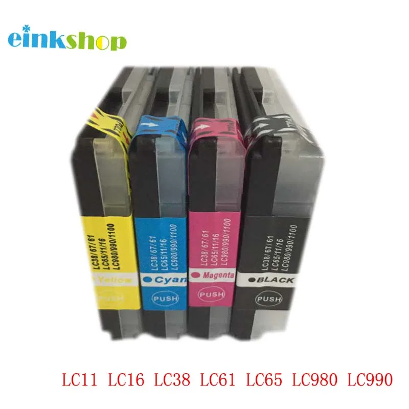 1Set LC11 LC16 LC38 LC61 LC65 LC67 LC980 LC1100 Ink Cartridge for Brother DCP-385C DCP-390CN DCP-395CN DCP-535CN DCP-585CW
1Set LC11 LC16 LC38 LC61 LC65 LC67 LC980 LC1100 Ink Cartridge for Brother DCP-385C DCP-390CN DCP-395CN DCP-535CN DCP-585CW