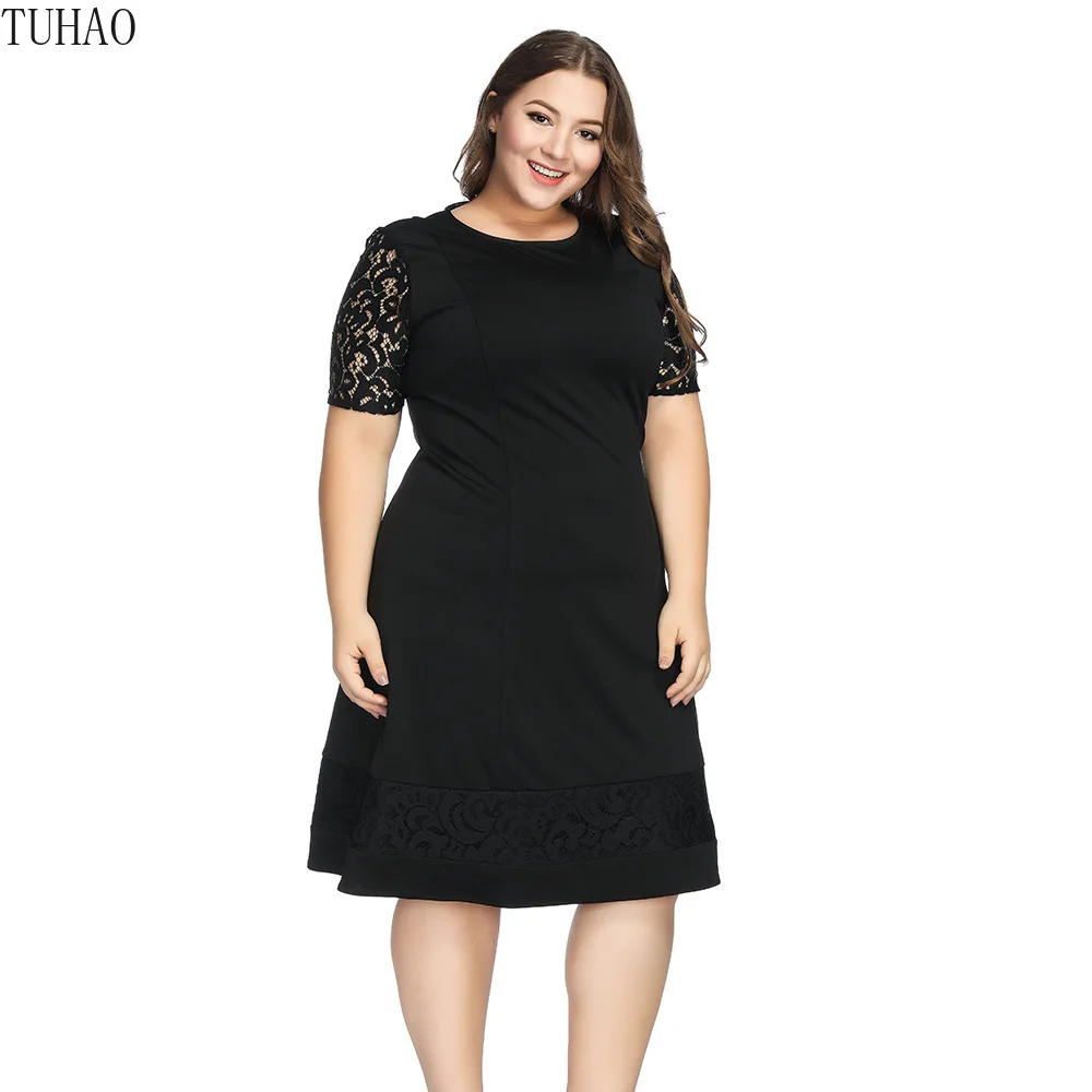 TUHAO Plus Size 4XL 3XL Women Clothing 2019 Summer Dresses OFFICE LADY Women Dress Lace Casual Party Dress Large Vestidos XXFS
TUHAO Plus Size 4XL 3XL Women Clothing 2019 Summer Dresses OFFICE LADY Women Dress Lace Casual Party Dress Large Vestidos XXFS