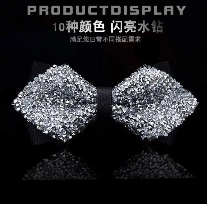 15PC Men Boys Stylish Tie Glitter Crystal Rhinestone Butterfly Adult Splendid Adjustable Tuxedo Bow Tie for Wedding Dress Luxury
15PC Men Boys Stylish Tie Glitter Crystal Rhinestone Butterfly Adult Splendid Adjustable Tuxedo Bow Tie for Wedding Dress Luxury