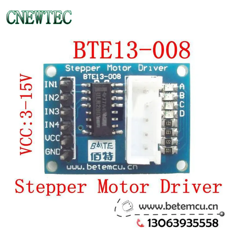 1pcs Blue PCB ULN2003 five line four phase stepper motor driver module driver board
1pcs Blue PCB ULN2003 five line four phase stepper motor driver module driver board