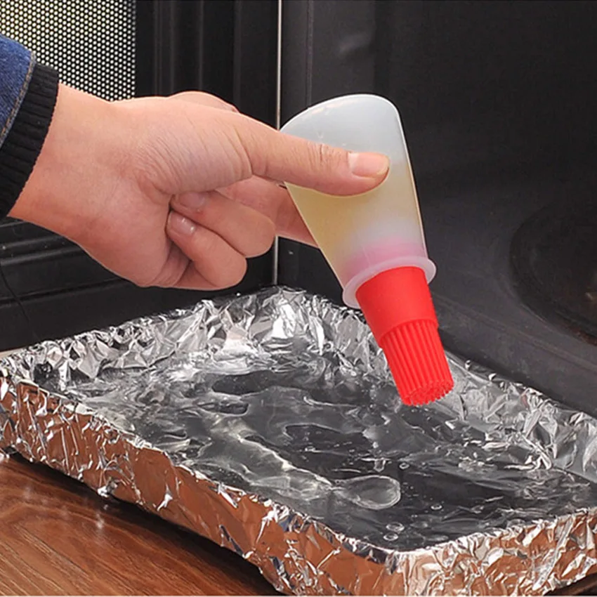 Eco-Friendly Grill Oil Bottle Brushes Tool Heat Resisting Silicone BBQ Cleaning Basting Oil Brush Barbecue Cooking Tools
Eco-Friendly Grill Oil Bottle Brushes Tool Heat Resisting Silicone BBQ Cleaning Basting Oil Brush Barbecue Cooking Tools