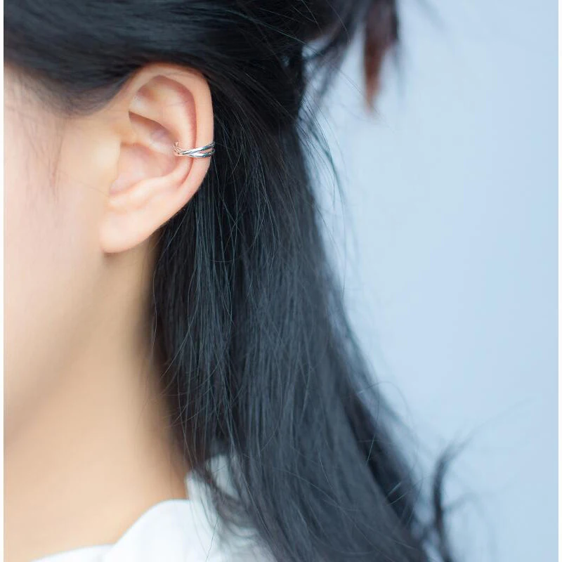 2pcs 100% 925 Sterling Silver Clip on Earrings Ear Cuff For Women Girl Lady Without Piercing Earring Jewelry
2pcs 100% 925 Sterling Silver Clip on Earrings Ear Cuff For Women Girl Lady Without Piercing Earring Jewelry