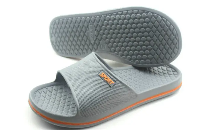 Summer Pure Color Lovers Household Disposable Bath Slippers Spa Hotel Slippers Bathroom Anti-skid Mens And Womens Soft Slide Slippers (20)