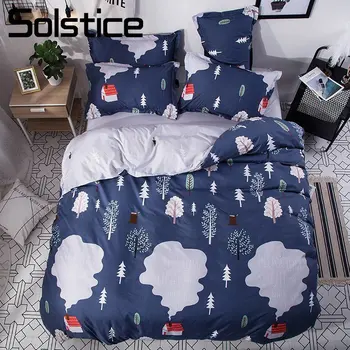 Solstice Home Textile Boy Kid Teen Bedding Set Forest Hut Deep Blue Duvet Cover Pillowcase Sheet Bed Linen Girl Adult Bedclothes
Solstice Home Textile Boy Kid Teen Bedding Set Forest Hut Deep Blue Duvet Cover Pillowcase Sheet Bed Linen Girl Adult Bedclothes