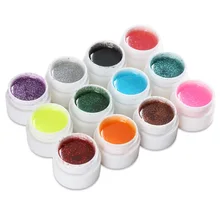 12 Color Shinny Glitter UV Color Gel Builder for Tips Nail Varnish Gel For Nail Art Beauty
12 Color Shinny Glitter UV Color Gel Builder for Tips Nail Varnish Gel For Nail Art Beauty
