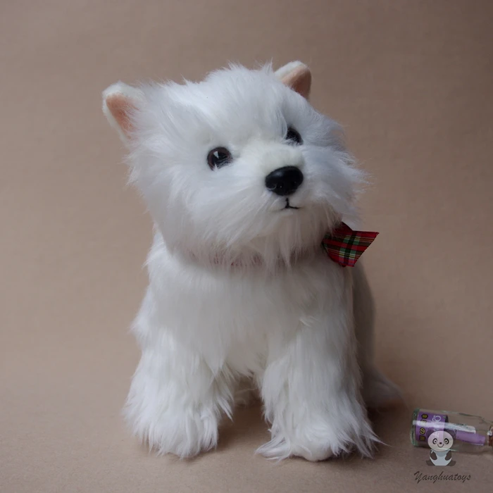 west highland terrier stuffed animal