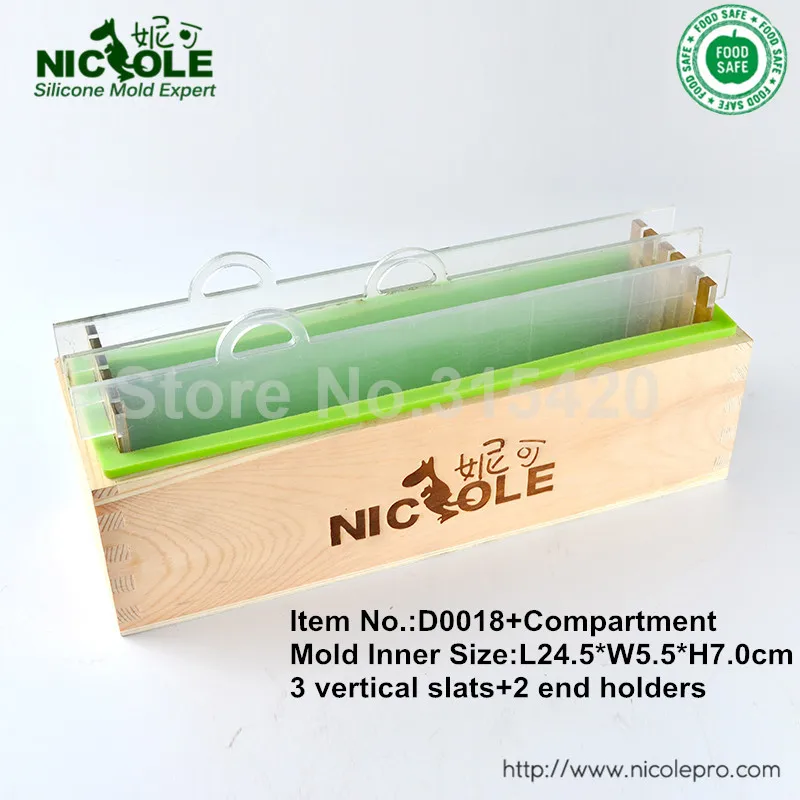 D0018 Wooden Soap Mold with Silicone Liner and Transparent Vertical Acrylic Clapboard, Swirl Soap Tool Silicone Loaf Soap Molds
D0018 Wooden Soap Mold with Silicone Liner and Transparent Vertical Acrylic Clapboard, Swirl Soap Tool Silicone Loaf Soap Molds