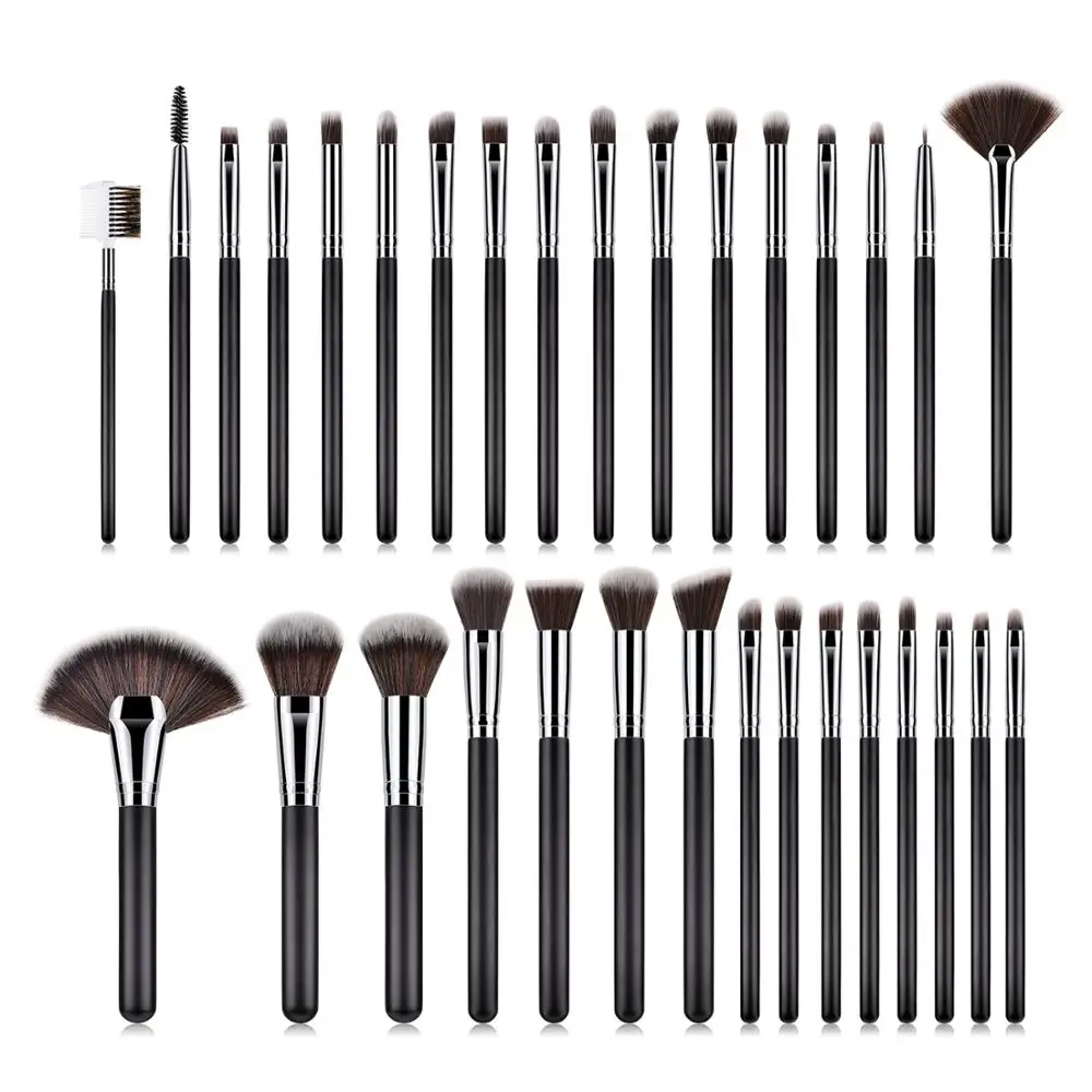 32 Pcs Wooden Cosmetic Makeup Brushes Set Foundation Powder Eyeshadow Brush Blending Make Up Brushes Tools pinceaux maquillage
32 Pcs Wooden Cosmetic Makeup Brushes Set Foundation Powder Eyeshadow Brush Blending Make Up Brushes Tools pinceaux maquillage