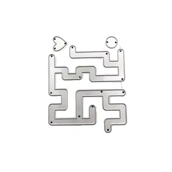 Maze Heart Circle Metal Die Cuts Cutting Dies for DIY Scrapbooking Embossing Paper Cards Decorative Crafts Supplies New 2018
Maze Heart Circle Metal Die Cuts Cutting Dies for DIY Scrapbooking Embossing Paper Cards Decorative Crafts Supplies New 2018