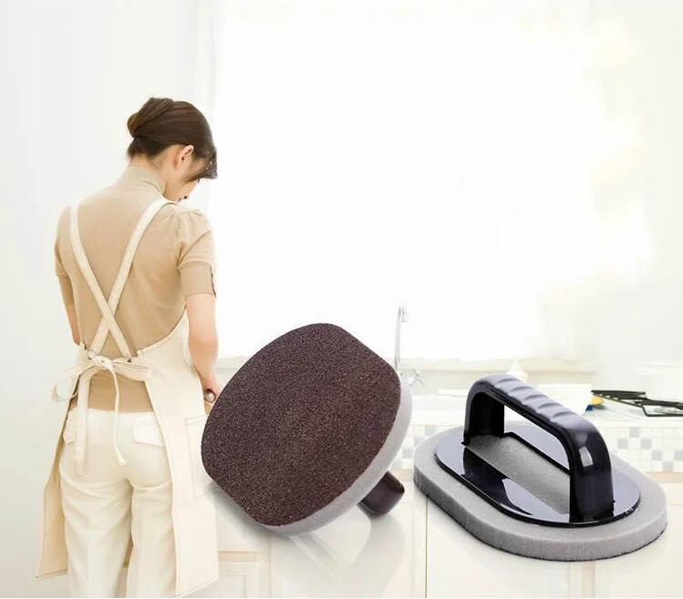 Kitchen with Handle Emery Decontamination Descaling Sponge Rust Cleaning Brush Home Kitchen Tools
Kitchen with Handle Emery Decontamination Descaling Sponge Rust Cleaning Brush Home Kitchen Tools