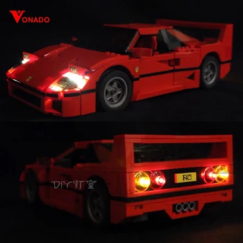 LED light up kit for lego technic 10248 20041 Building Blocks Creator series lego F40 Sports car (only light included)
LED light up kit for lego technic 10248 20041 Building Blocks Creator series lego F40 Sports car (only light included)