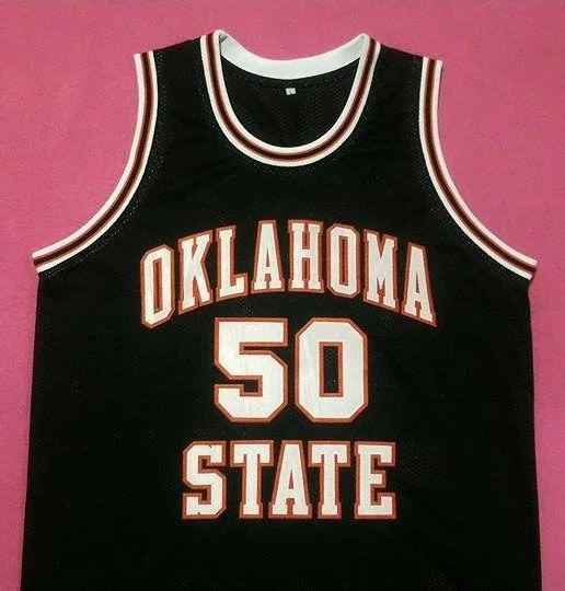 #50 BRYANT REEVES Oklahoma State Retro Mens Basketball Jersey Embroidery Stitched Custom Any name and number
#50 BRYANT REEVES Oklahoma State Retro Mens Basketball Jersey Embroidery Stitched Custom Any name and number