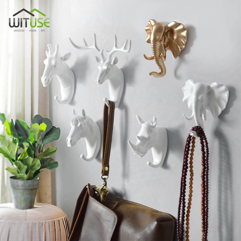 Vintage Deer Animal Head Antlers Wall Hanging Hook for Hanging Clothes Scarf Key Deer Horns Holder Hanger Rack Wall Decoration
Vintage Deer Animal Head Antlers Wall Hanging Hook for Hanging Clothes Scarf Key Deer Horns Holder Hanger Rack Wall Decoration