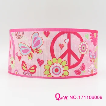 Q&N ribbon 16mm 22mm 25mm 38mm 50mm 75mm peace print grosgrain ribbon webbing 50yards/roll for hair tie free shipping
Q&N ribbon 16mm 22mm 25mm 38mm 50mm 75mm peace print grosgrain ribbon webbing 50yards/roll for hair tie free shipping