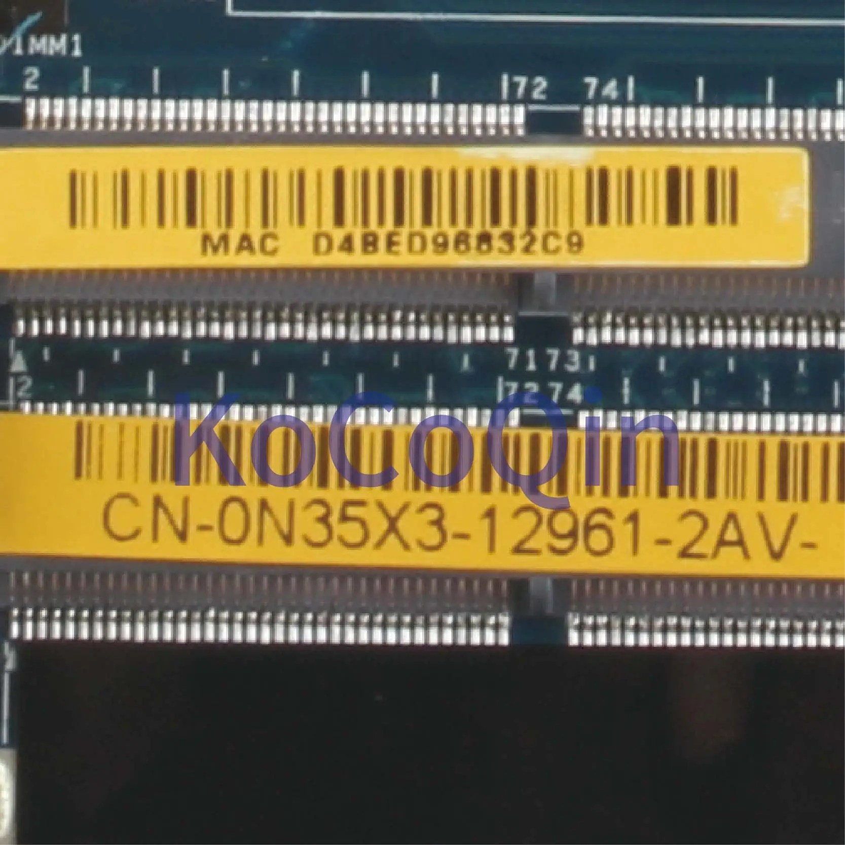 Материнская плата KoCoQin для ноутбука DELL Inspiron 15R 5520 3560 HM77 материнская CN 0N35X3 QCL00 LA 8241P