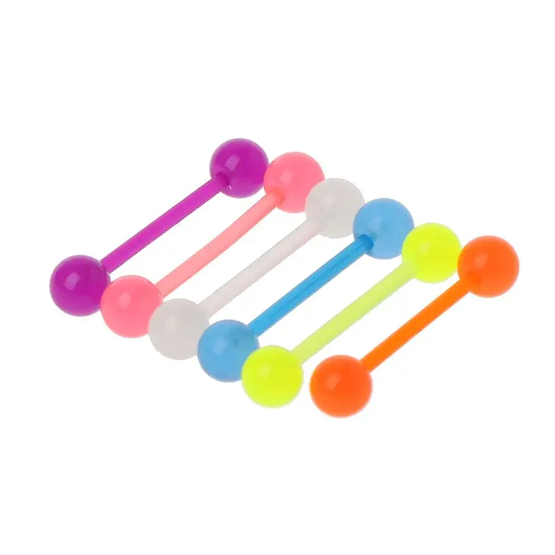 New arrival 7 pcs Acrylic Glitter Luminous Ball Rings Tongue Navel Belly Body Piercing Button Stud Ring Nose Ring
New arrival 7 pcs Acrylic Glitter Luminous Ball Rings Tongue Navel Belly Body Piercing Button Stud Ring Nose Ring