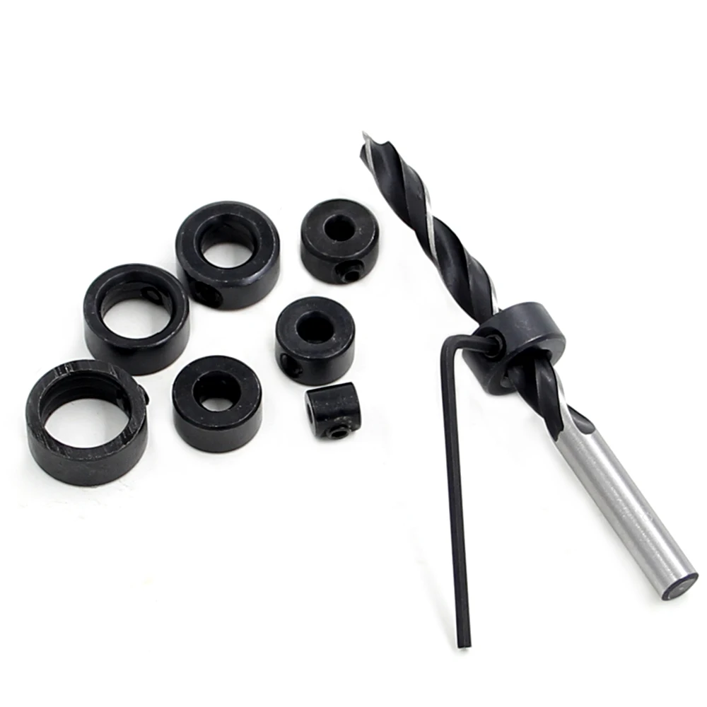 8pcs 3-16mm Woodworking Drill Depth Stop Collars Ring Dowel Shaft Chuck Consistent Drilling Collar Wooden Work Drill Bit Tools
8pcs 3-16mm Woodworking Drill Depth Stop Collars Ring Dowel Shaft Chuck Consistent Drilling Collar Wooden Work Drill Bit Tools