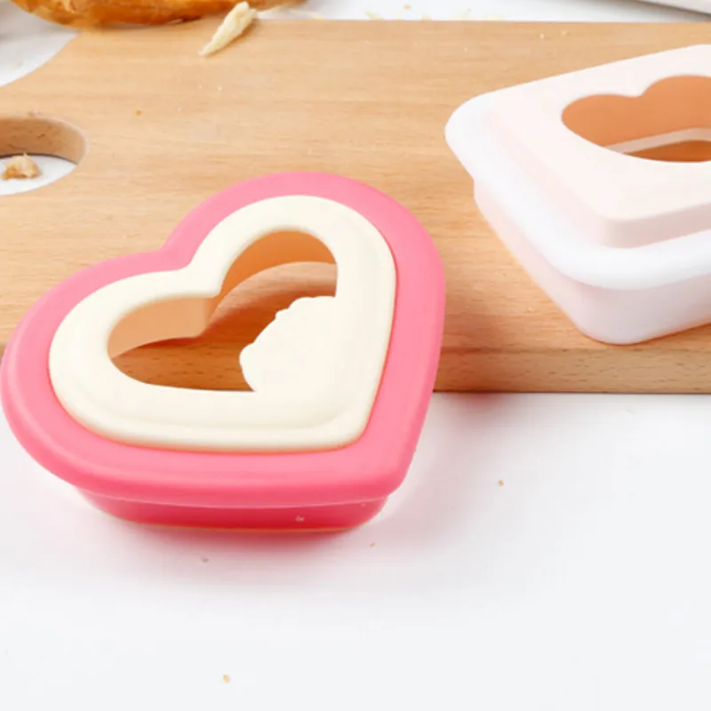 1set Heart four-leaf clover clshaped Sandwich Cutters Moulds makers Dessert Pastry Cookies Fruit Vegetable Molds Sushi DIY tools
1set Heart four-leaf clover clshaped Sandwich Cutters Moulds makers Dessert Pastry Cookies Fruit Vegetable Molds Sushi DIY tools
