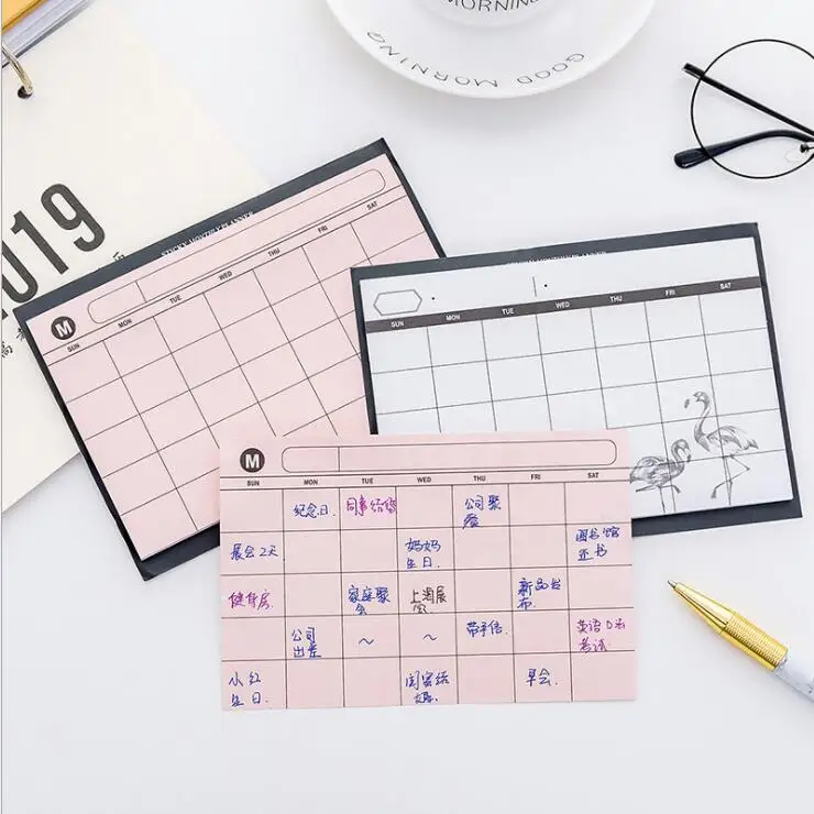 Creative Sticky Memo Note Tab Monthly Work Planner Dairy Weekly Planner Notepad Stickers Office School Stationery
Creative Sticky Memo Note Tab Monthly Work Planner Dairy Weekly Planner Notepad Stickers Office School Stationery