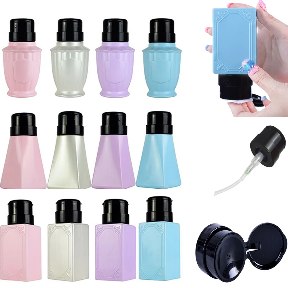1PC 200ml Empty Pump Bottle Cleaner Bottle Liquid Alcohol Press Nail Polish Remover Dispenser Make Up Refillable Container Tool
1PC 200ml Empty Pump Bottle Cleaner Bottle Liquid Alcohol Press Nail Polish Remover Dispenser Make Up Refillable Container Tool