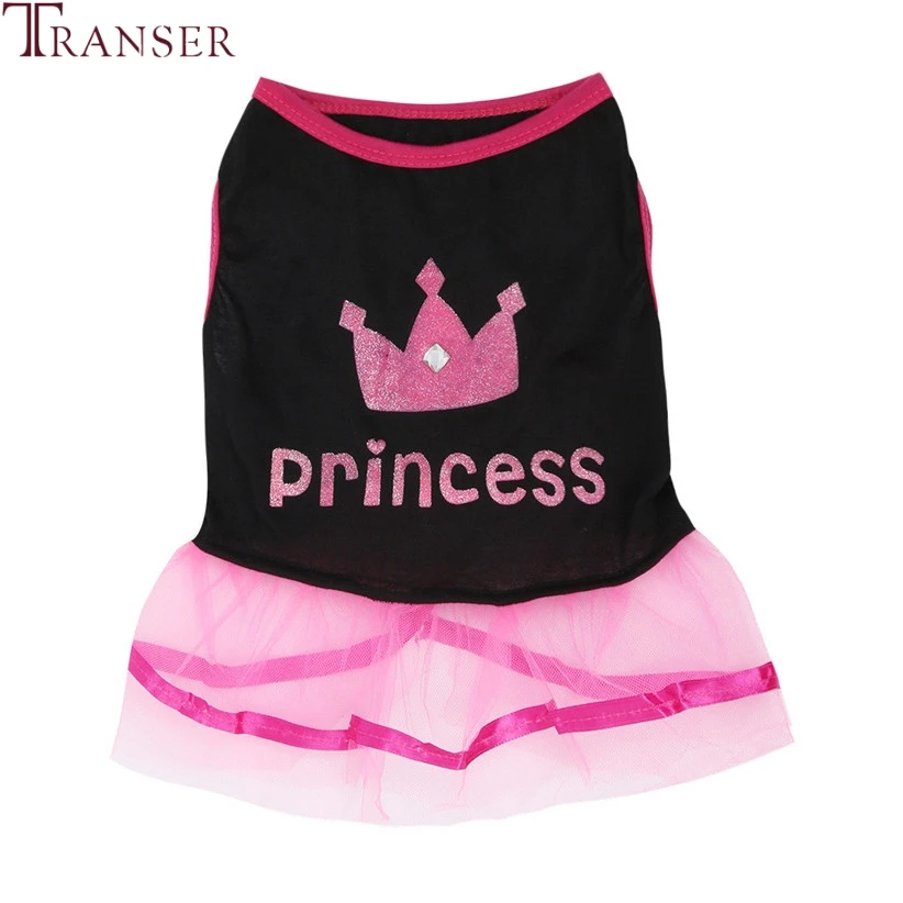 Transer Pet Dog Dress Princess Crown Print Lace Tutu Dress Pet Summer Clothing Party Apparel for Small Dogs puppy 90610
Transer Pet Dog Dress Princess Crown Print Lace Tutu Dress Pet Summer Clothing Party Apparel for Small Dogs puppy 90610