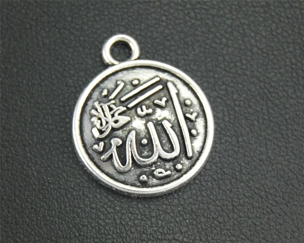 10pcs Antique Sliver Allah Round Charm Handmade Charms Pendants Jewelry Findings 21X18mm A1846
10pcs Antique Sliver Allah Round Charm Handmade Charms Pendants Jewelry Findings 21X18mm A1846